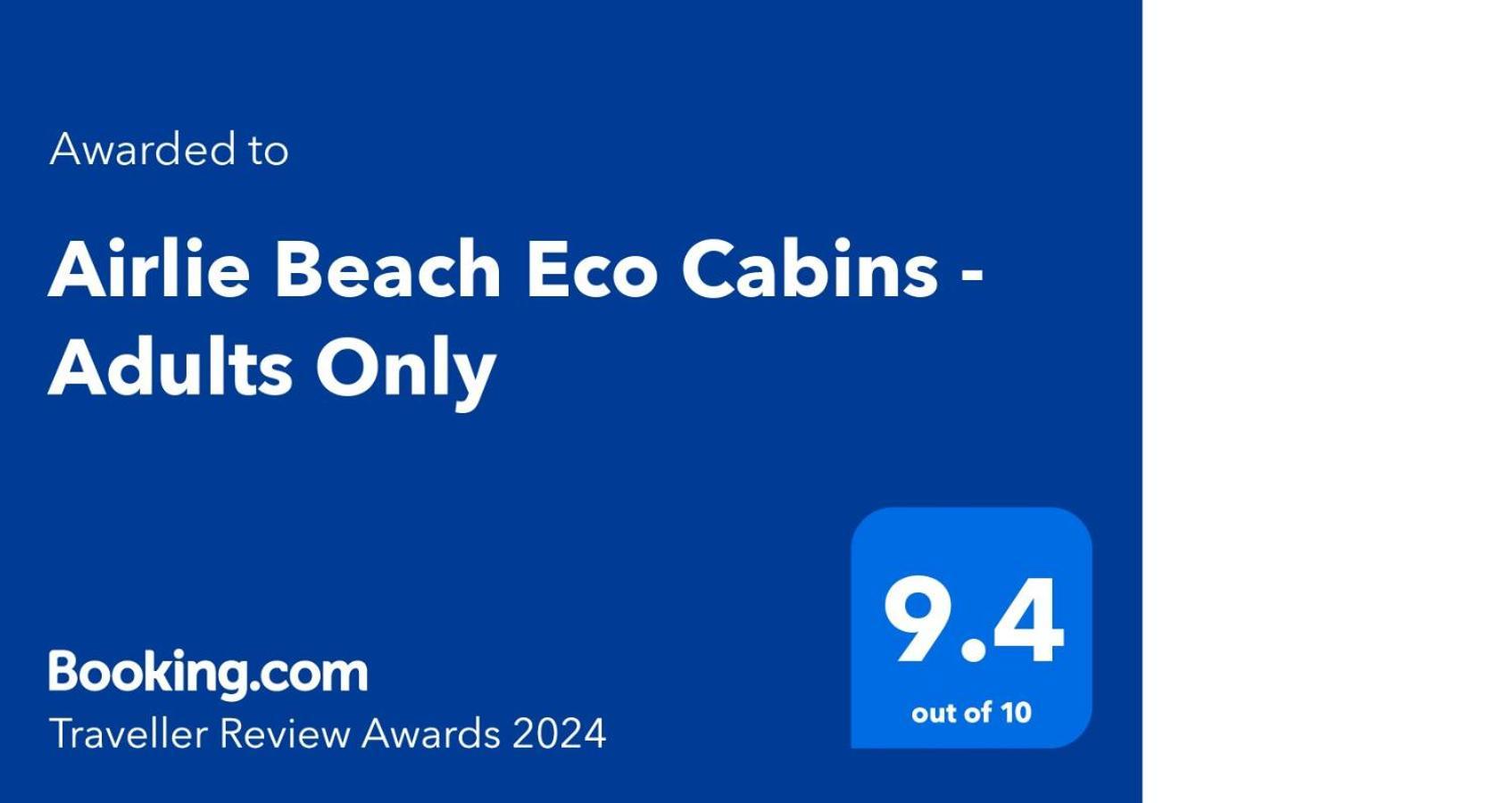 Airlie Beach Eco Cabins - Adults Only Экстерьер фото
